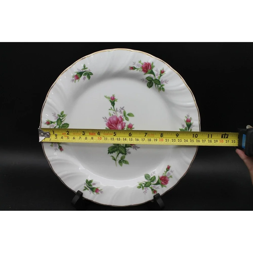 Lynns Victorian Rose Fine China 10.5